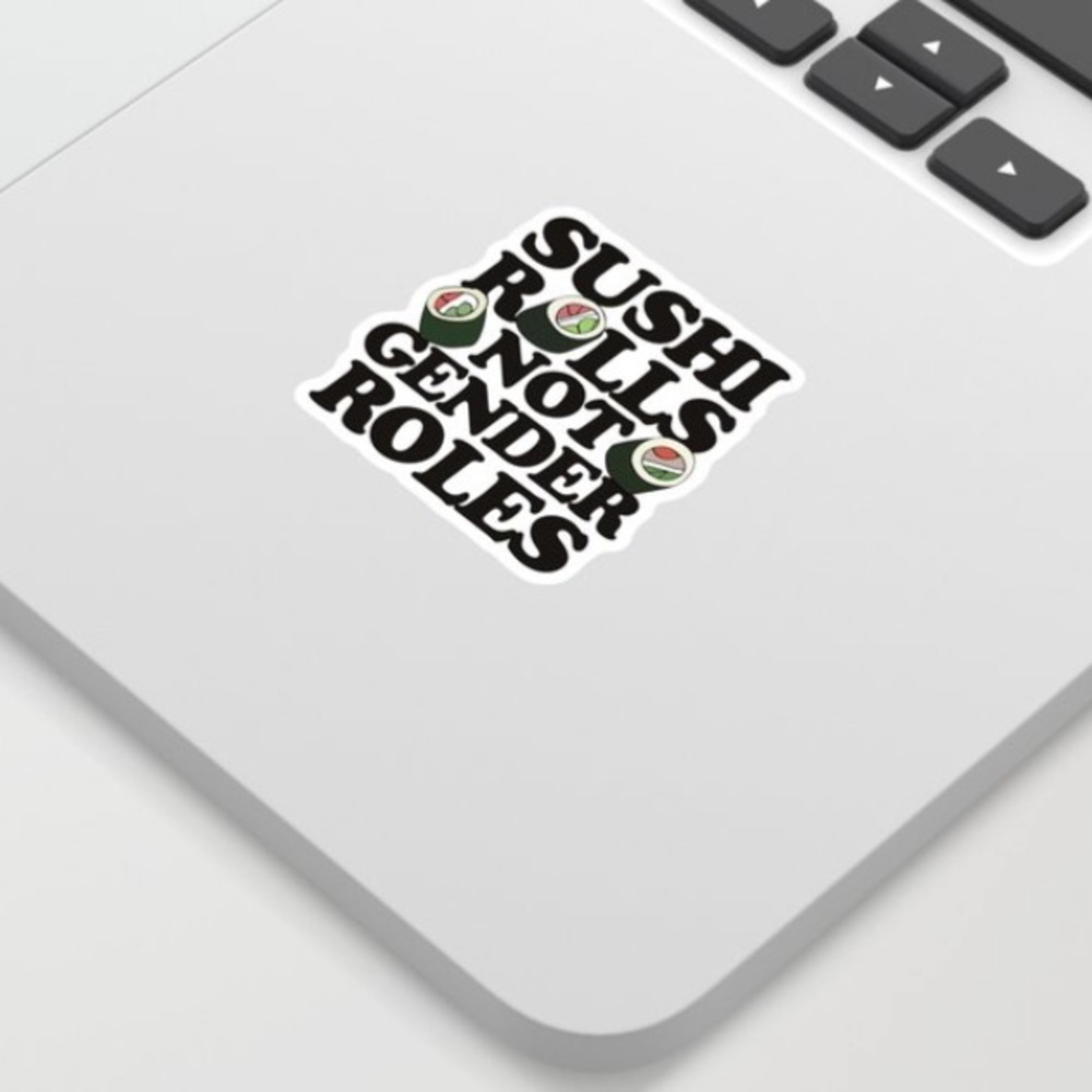 Society6 Feminist Sticker
